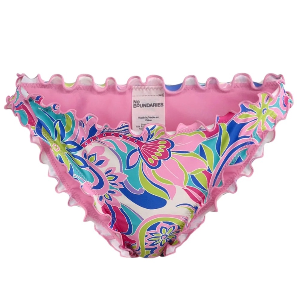 Colorful Floral Bikini Bottoms